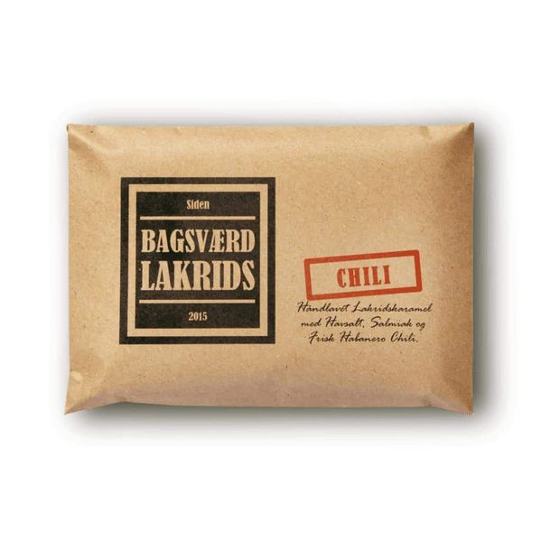 Hovedbilde Lakrisplate Chili 160g