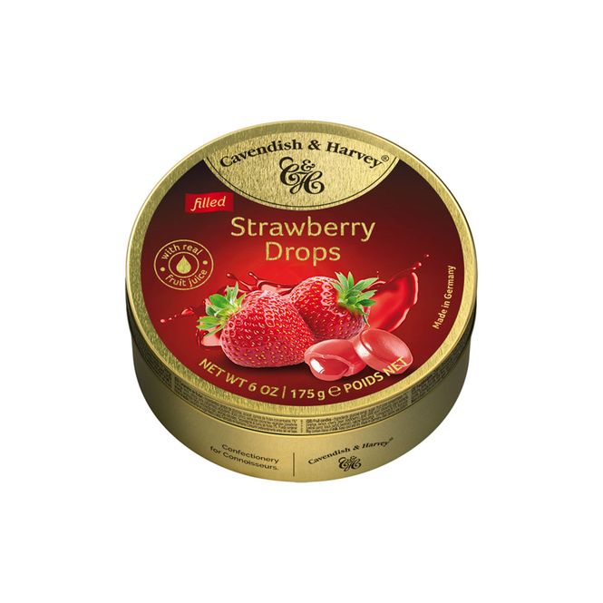 Hovedbilde Filled Strawberry Drops